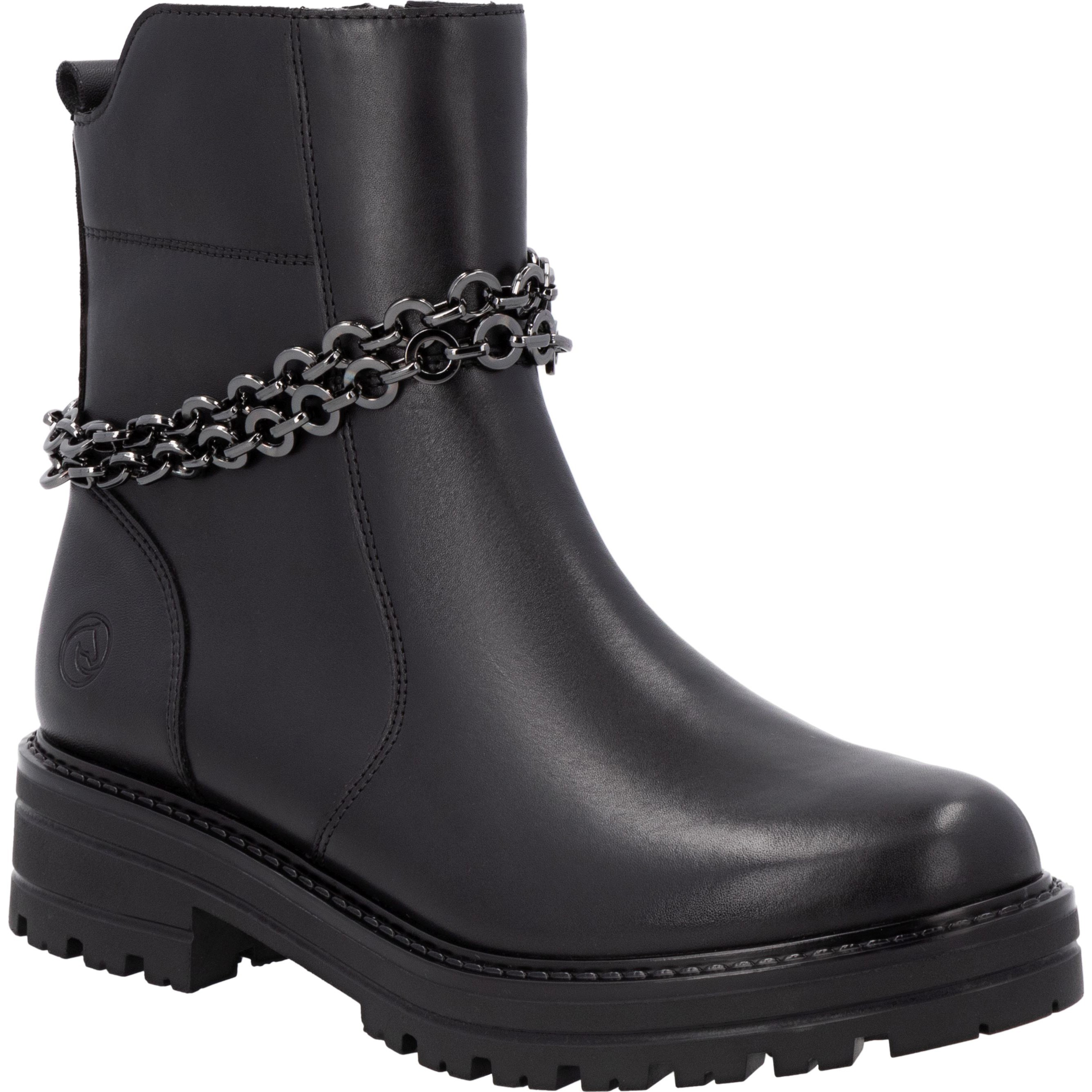 REMONTE Aulinukai moterims, Juoda, Ladies mid height boots 1