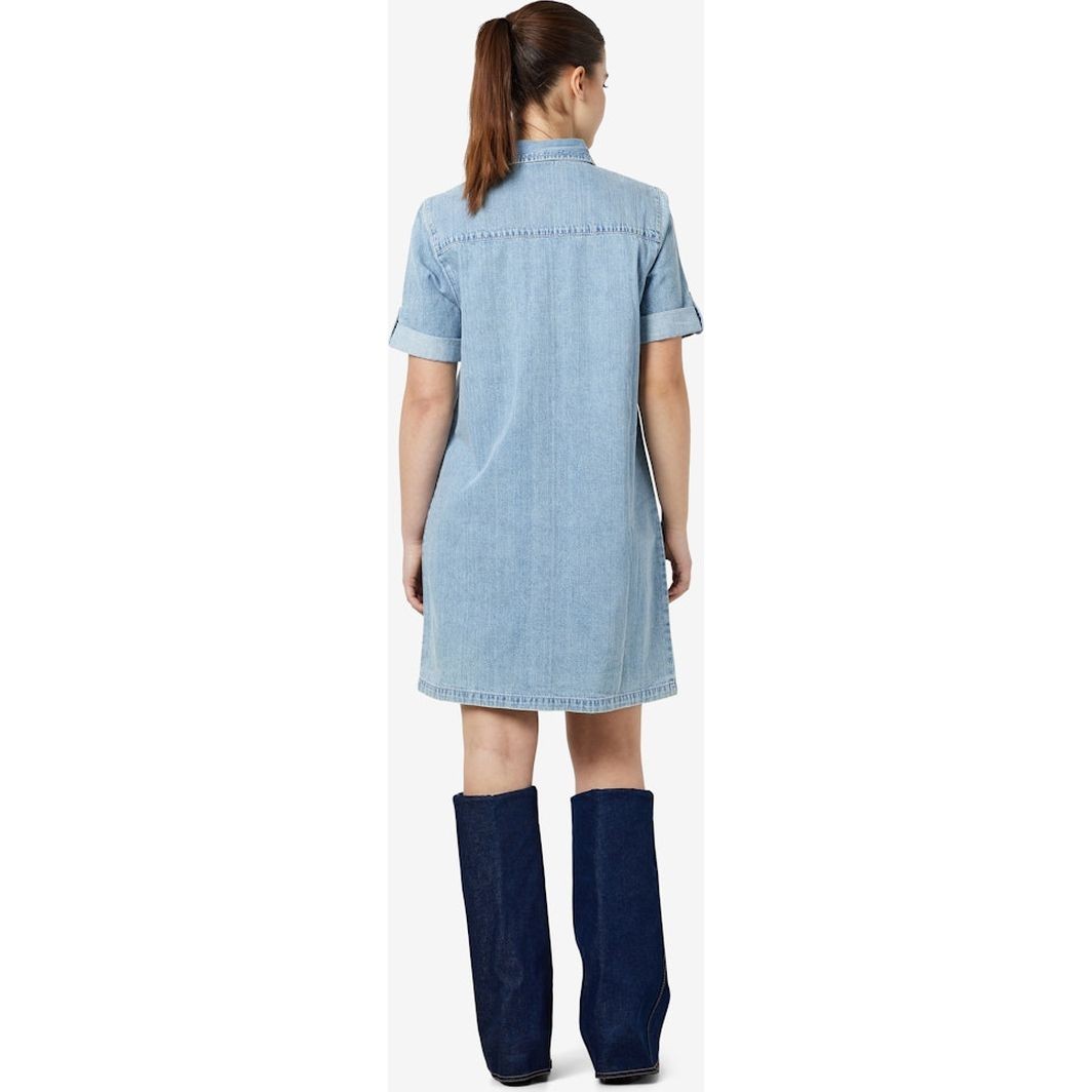 NOISY MAY Mini suknelė moterims, Mėlyna, Nmnew signmini dress 6