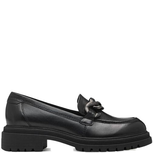 TAMARIS Loaferiai moterims, Juoda, Slipper 2