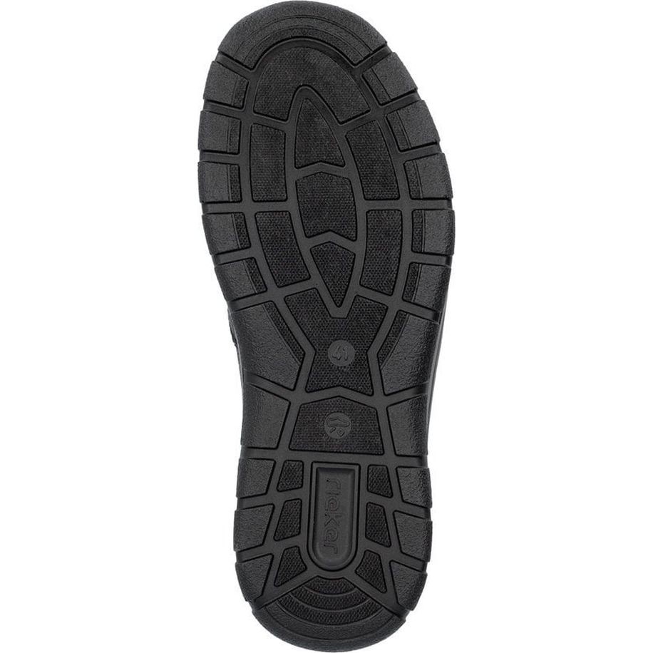 RIEKER Laisvalaikio bateliai vyrams, Juoda, Men's shoes 4