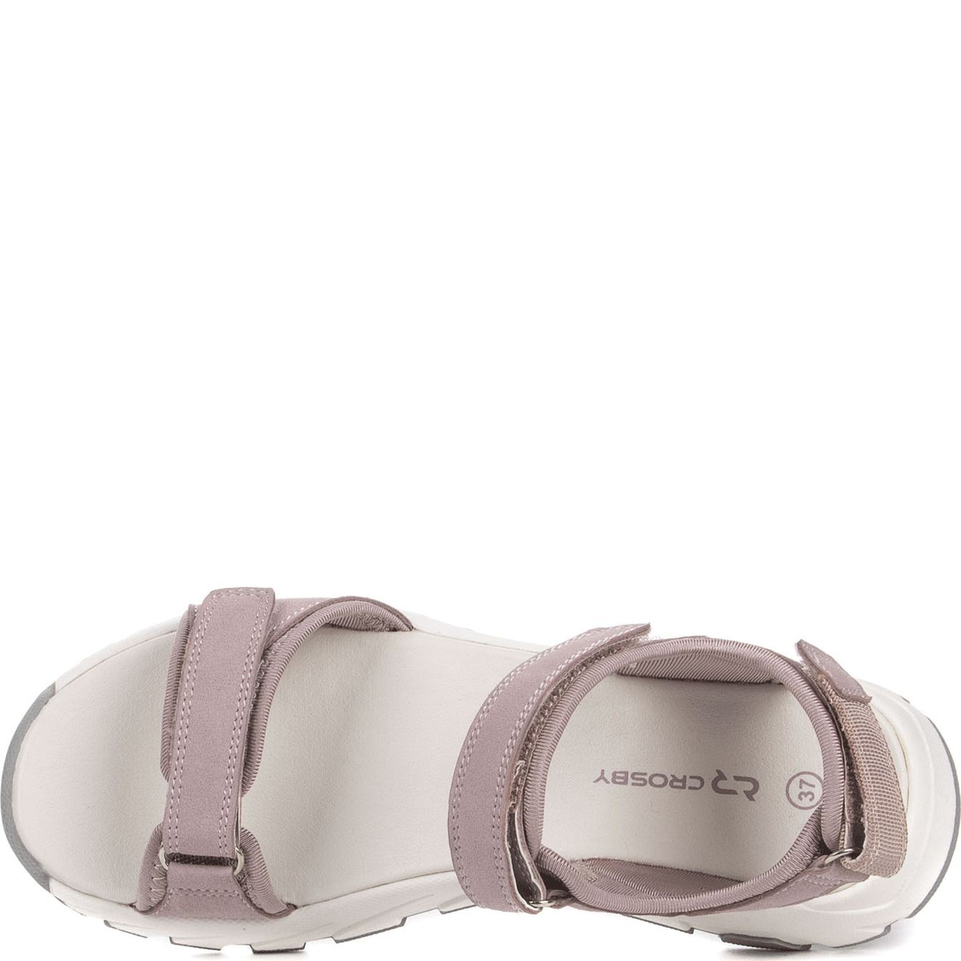 CROSBY Basutės moterims, Violetinė, SANDALS 4