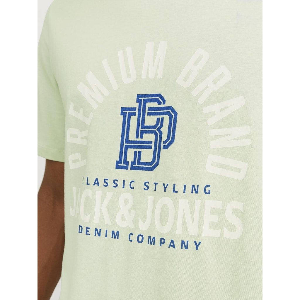 JACK & JONES Marškinėliai vyrams, Žalia, JPRSTAR TEE SS CREW 5