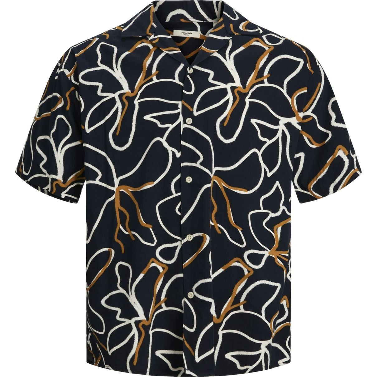 JACK & JONES Marškiniai vyrams, Mėlyna, JPRBLATROPIC RESORT SH 1