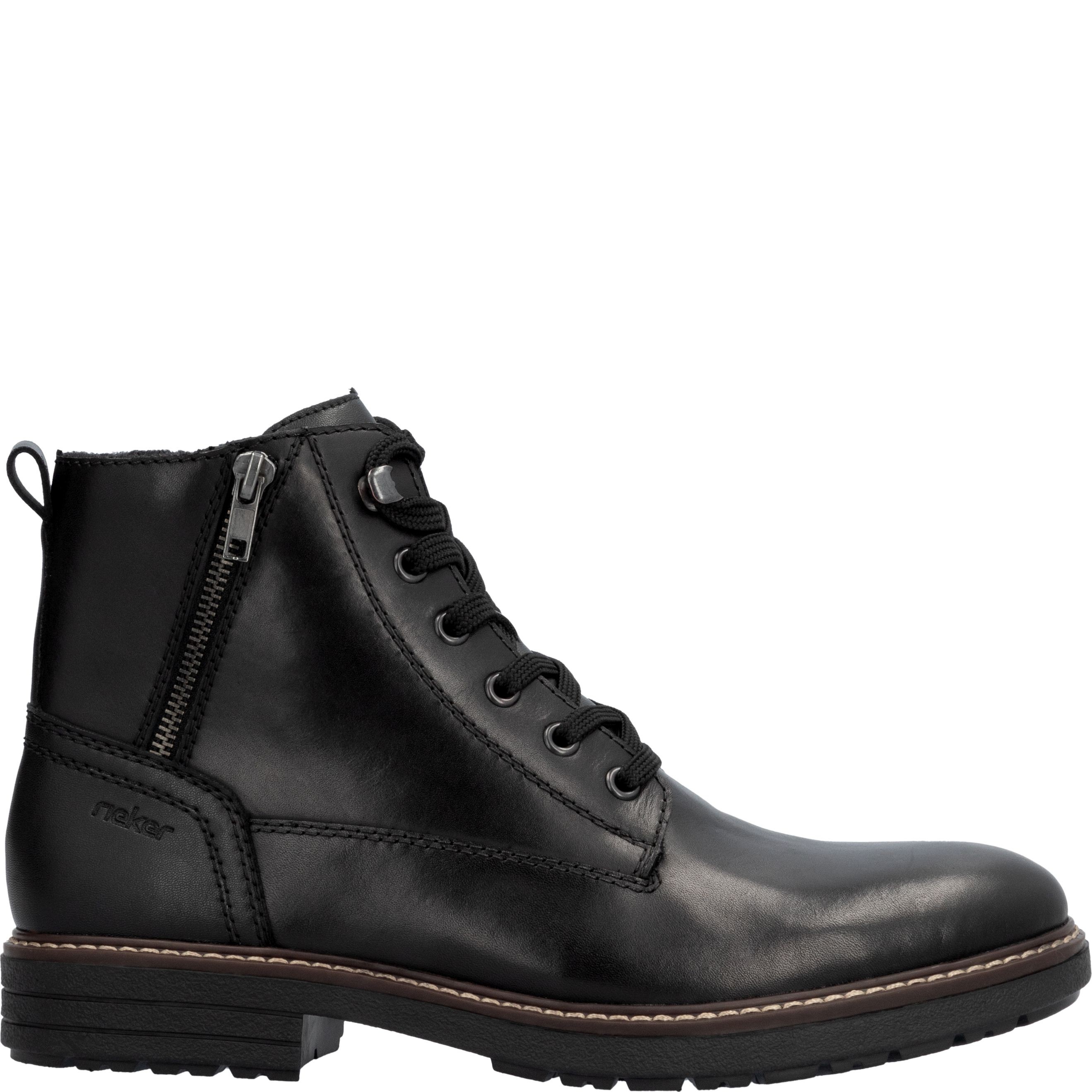 RIEKER Aulinukai vyrams, Juoda, Men's boots 3