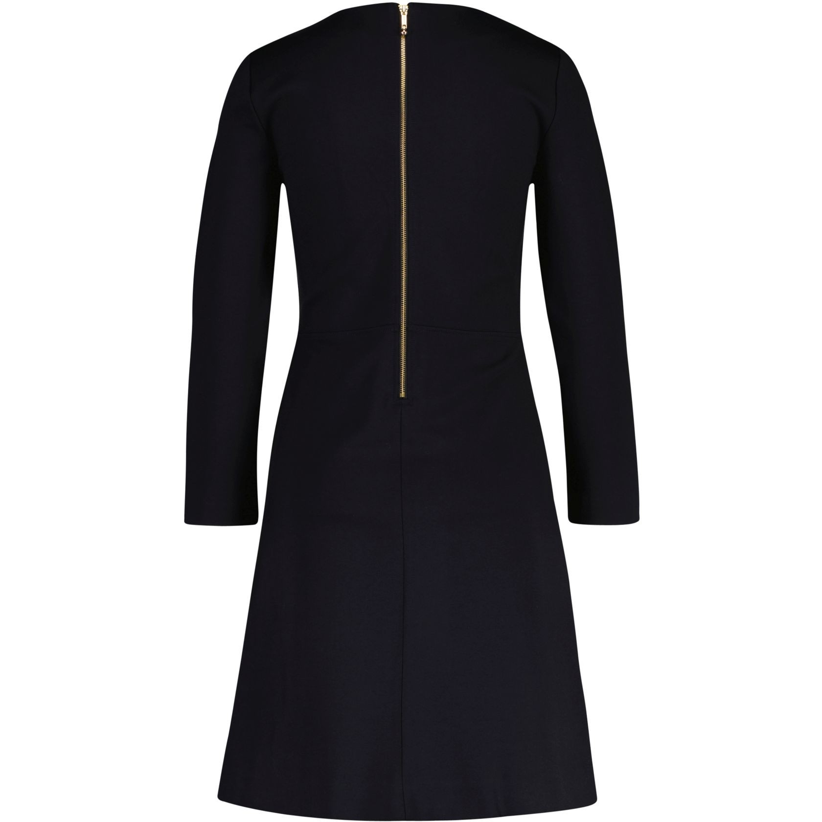 GANT Midi suknelė moterims, Juoda, fit and flare jersey dress 2