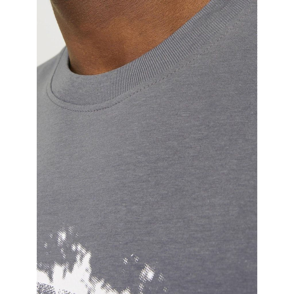JACK & JONES Marškinėliai vyrams, Gray, Star tee 7