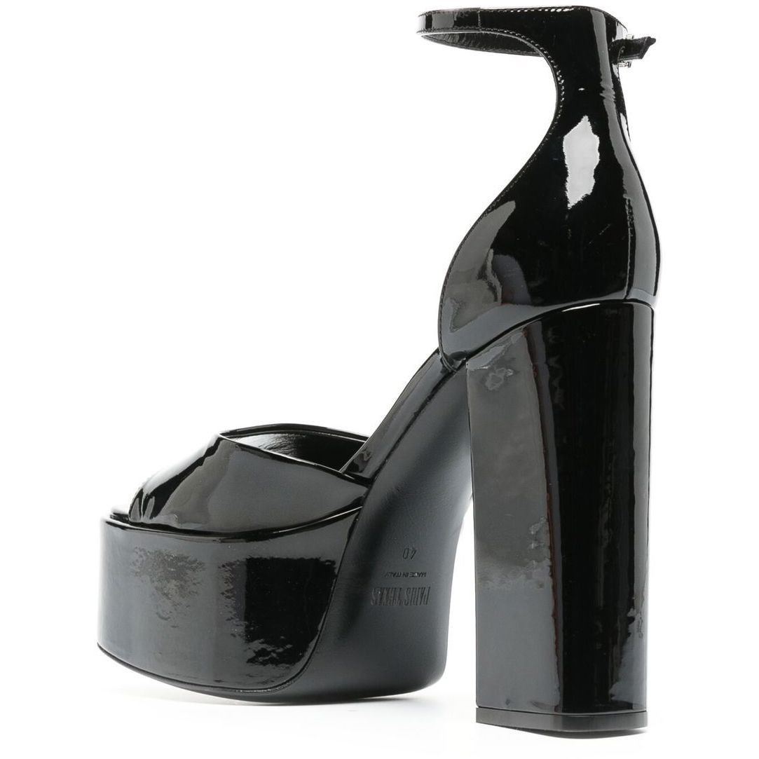 PARIS TEXAS Aukštakulniai moterims, Juoda, Tatiana platform sandal 3