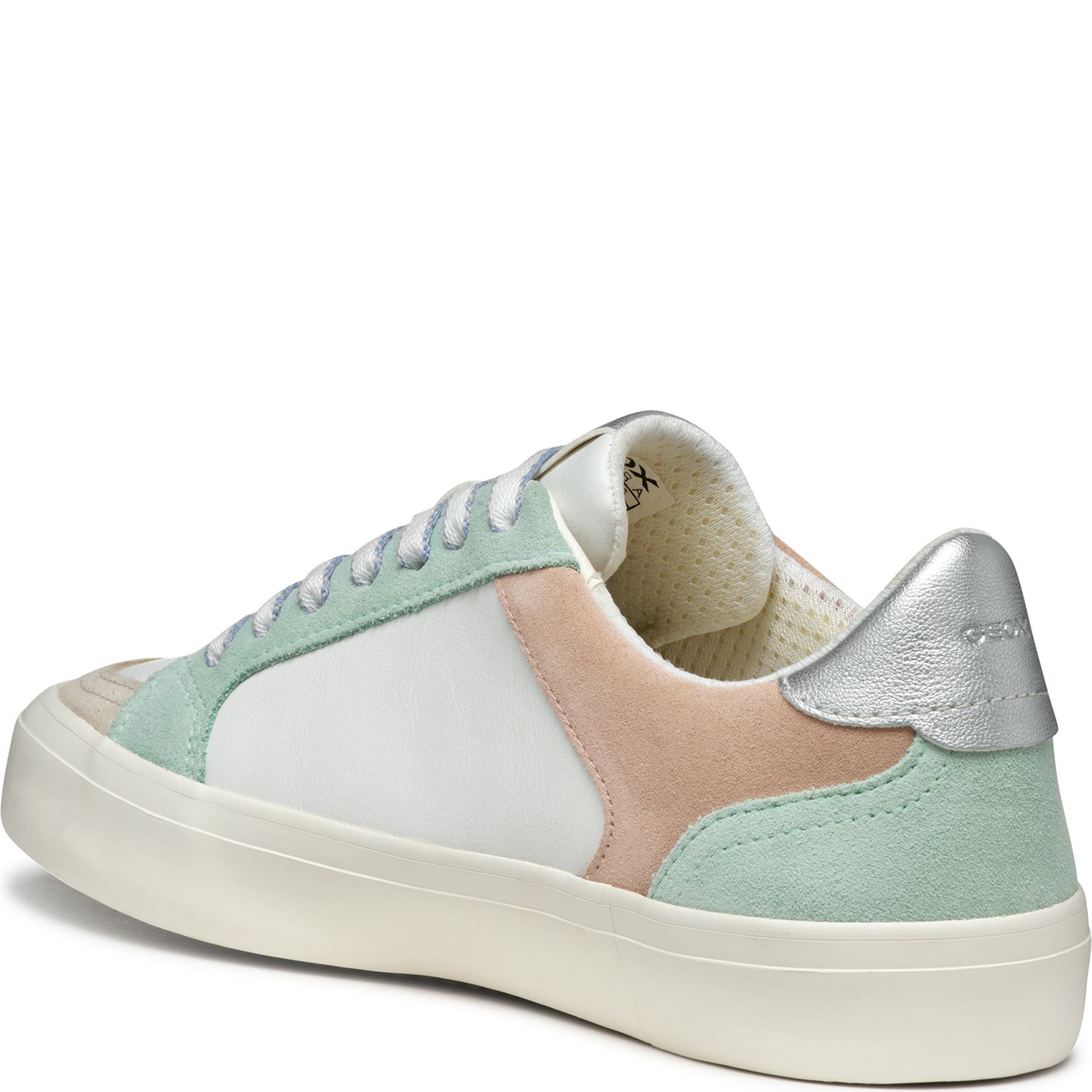 GEOX Laisvalaikio bateliai moterims, Balta, Emmeleny leisure 2