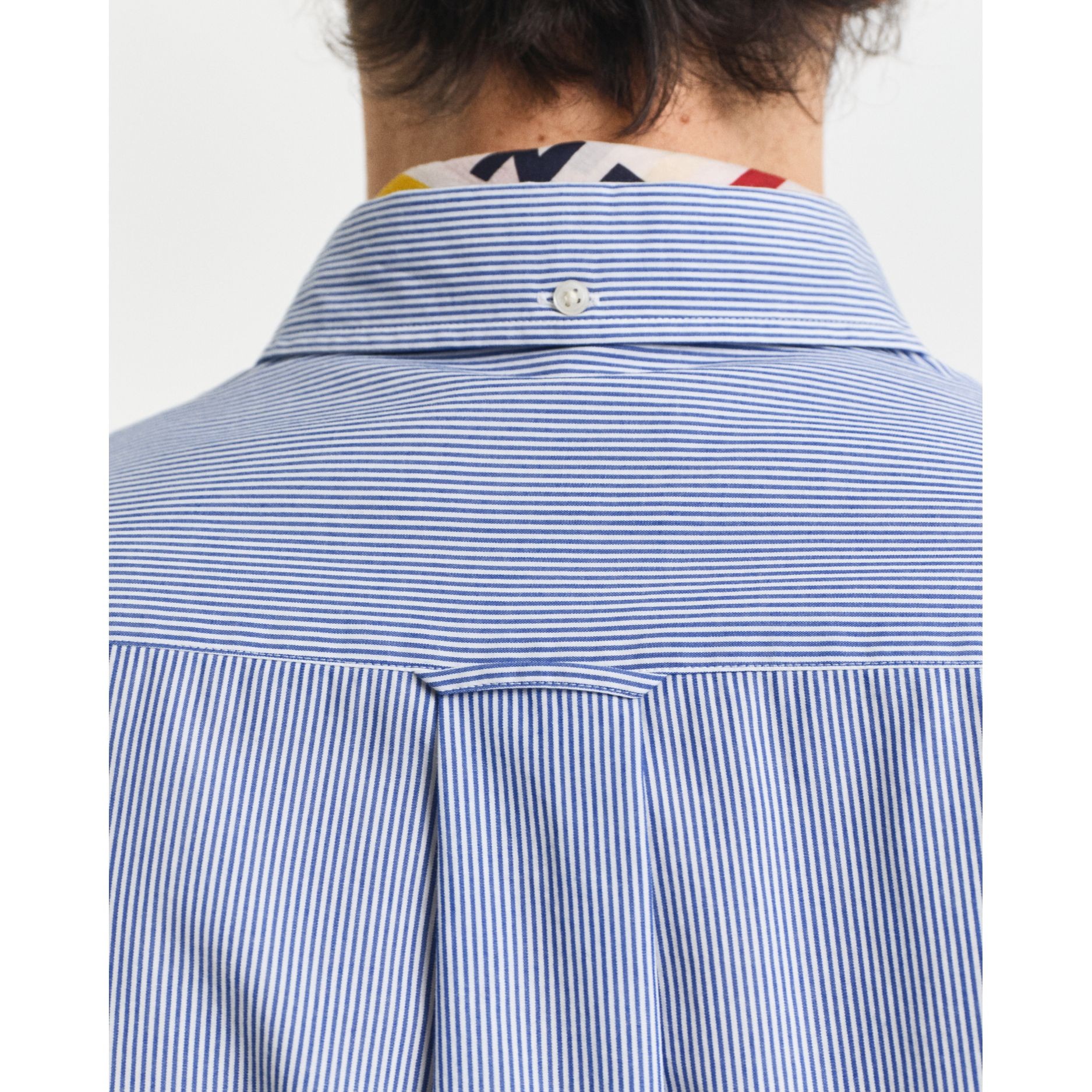 GANT Marškiniai ilgomis rankovėmis vyrams, Mėlyna, Reg classic poplin shirt 4