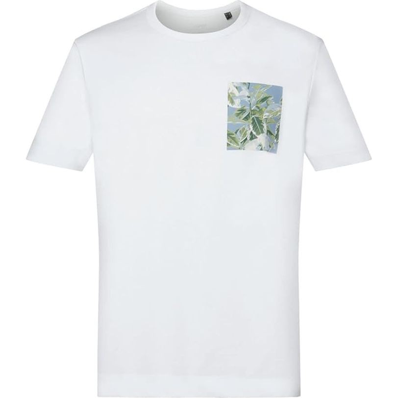 ESPRIT Marškinėliai vyrams, Balta, Sus T-Shirts 1