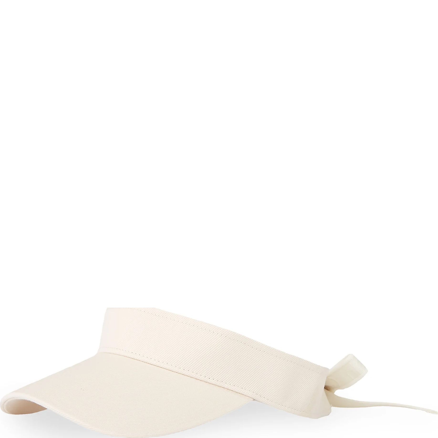 CALVIN KLEIN Kepurė moterims, Smėlio, Logo strap canvas visor cap 1