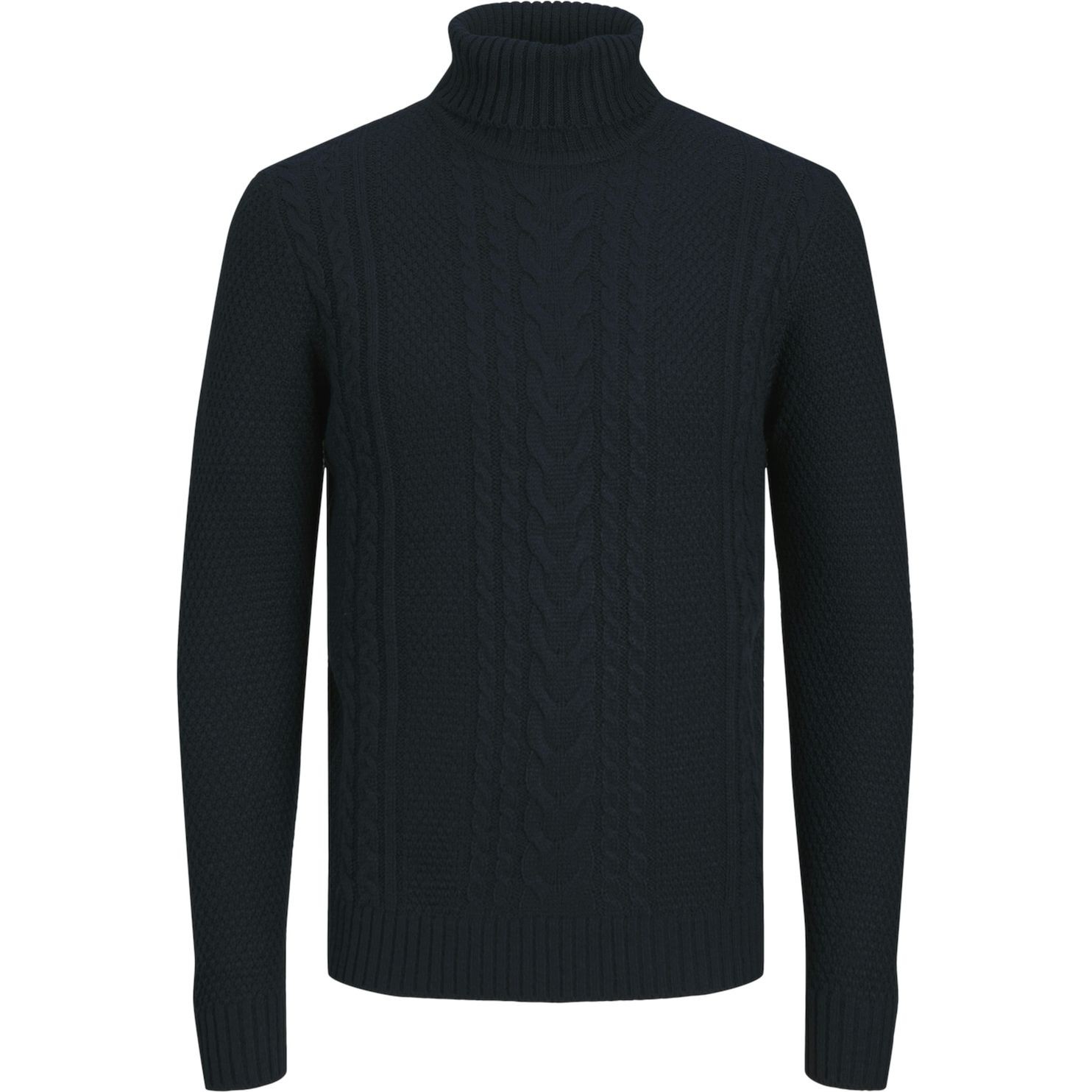 JACK & JONES Megztinis su kaklu vyrams, Mėlyna, Craig knit roll neck 1
