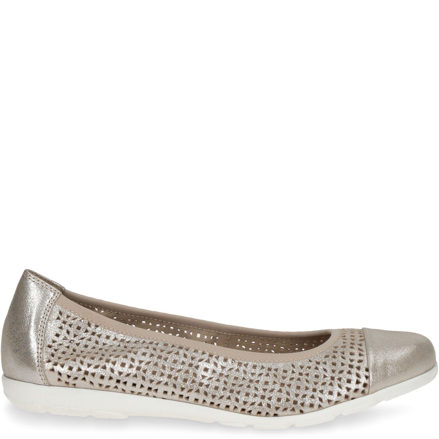 CAPRICE Balerinos moterims, Auksinė, Ballerinas 2