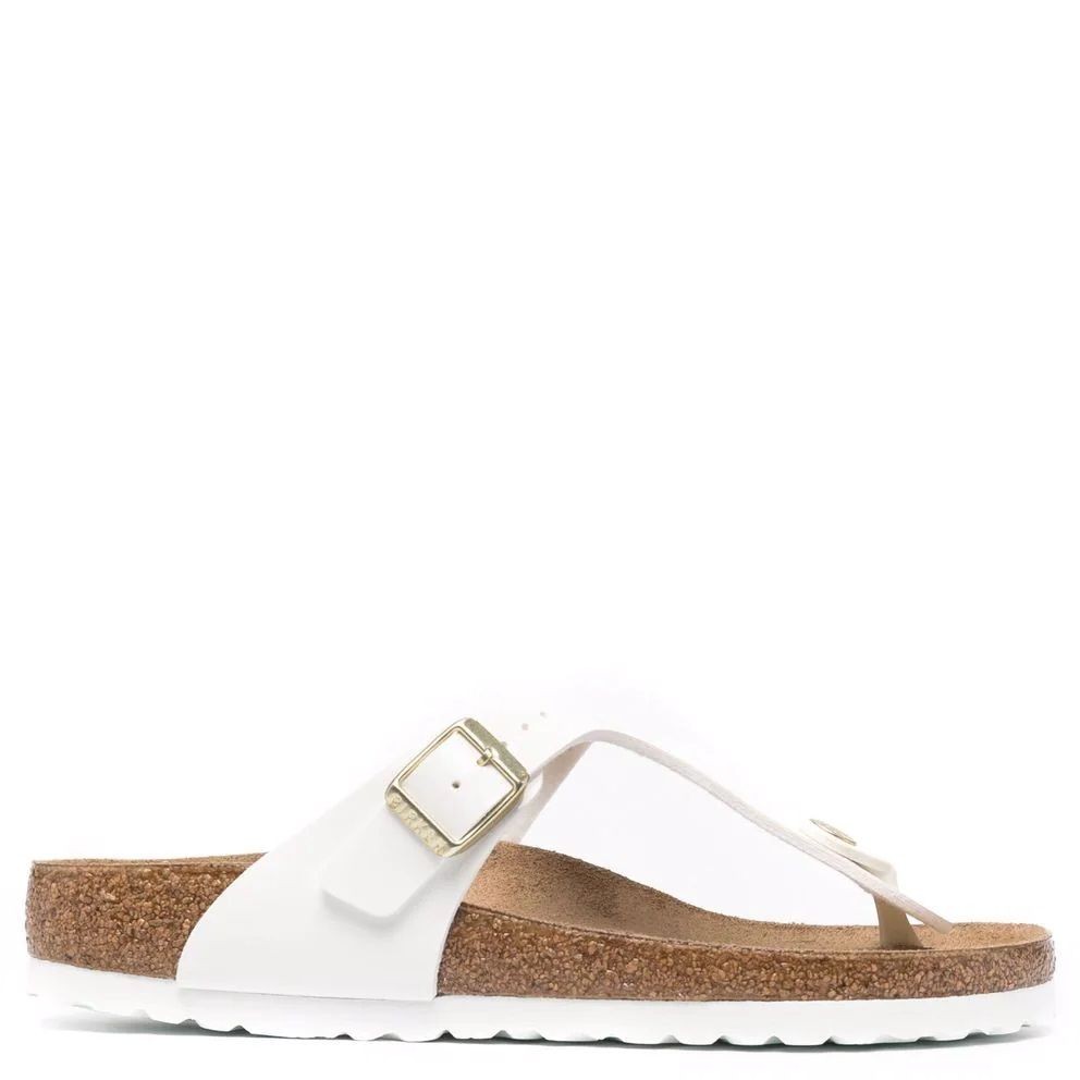 BIRKENSTOCK Šlepetės, Balta, Gizeh BS 2