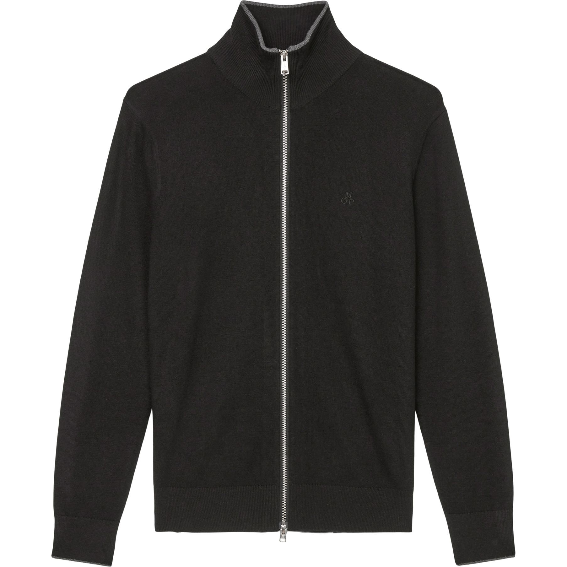 MARC O'POLO Kardiganas vyrams, Juoda, Cardigans 429514461196 1