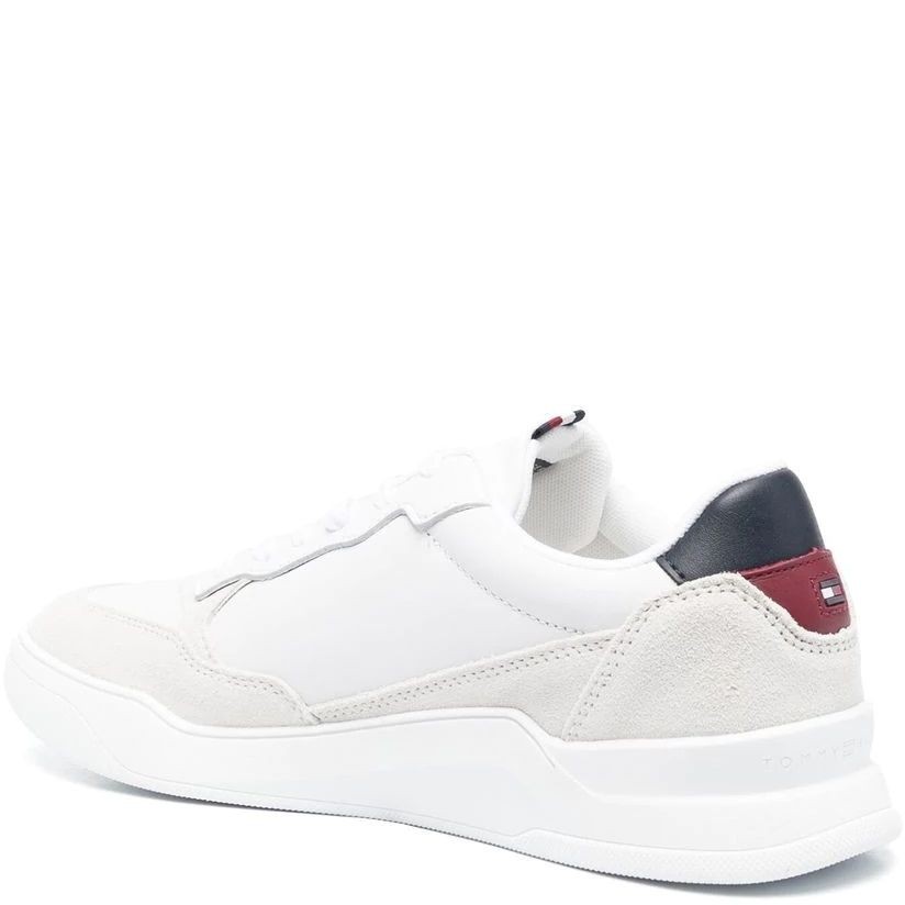 TOMMY HILFIGER Sportiniai bateliai vyrams, Balta, ELEVATED CUPSOLE MIX 3