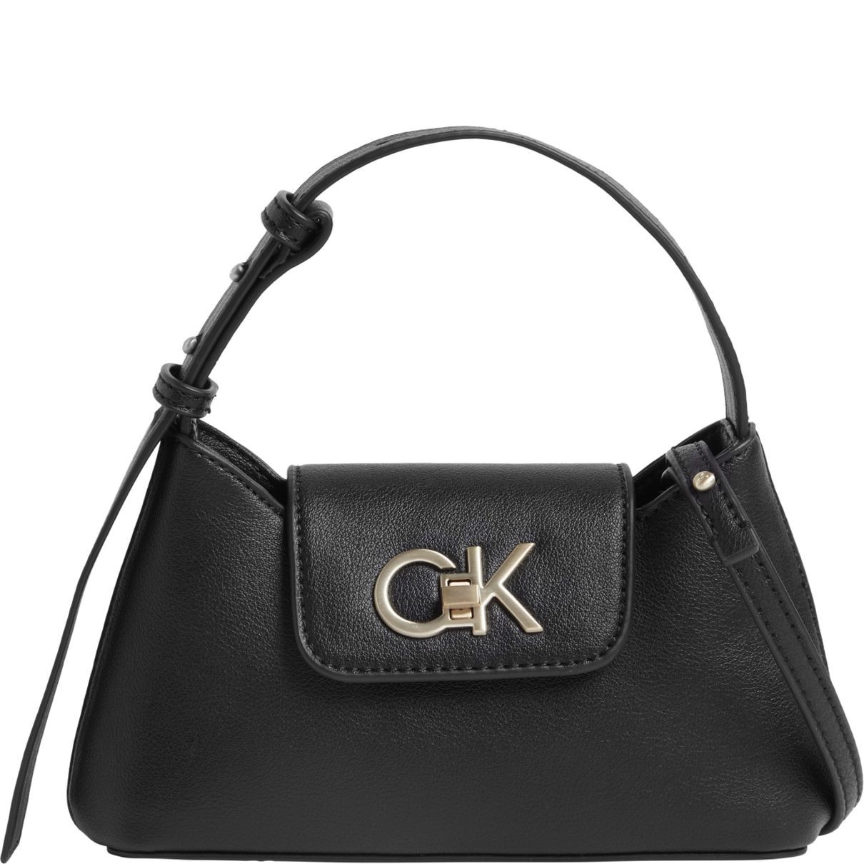 CALVIN KLEIN Rankinė per petį moterims, Juoda, Re-lo crossbody 1