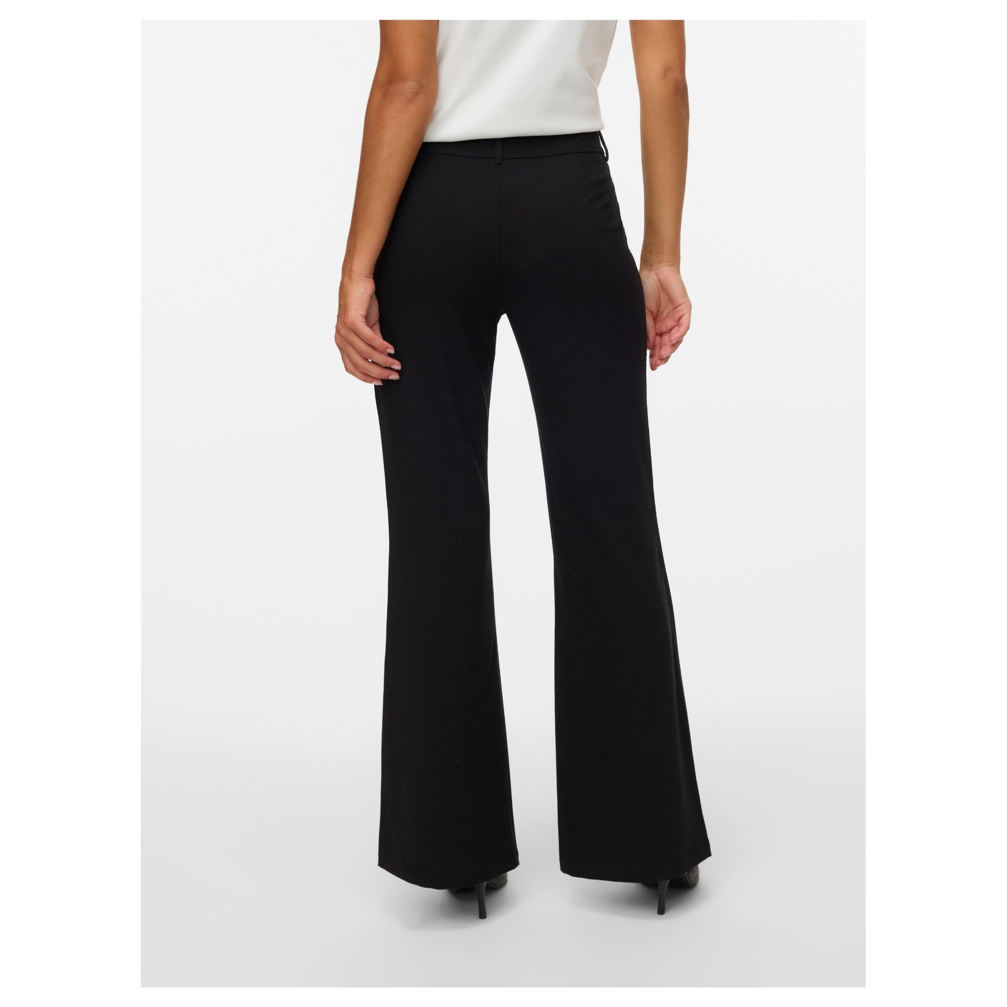 VERO MODA Formalios kelnės moterims, Juoda, Indie 2