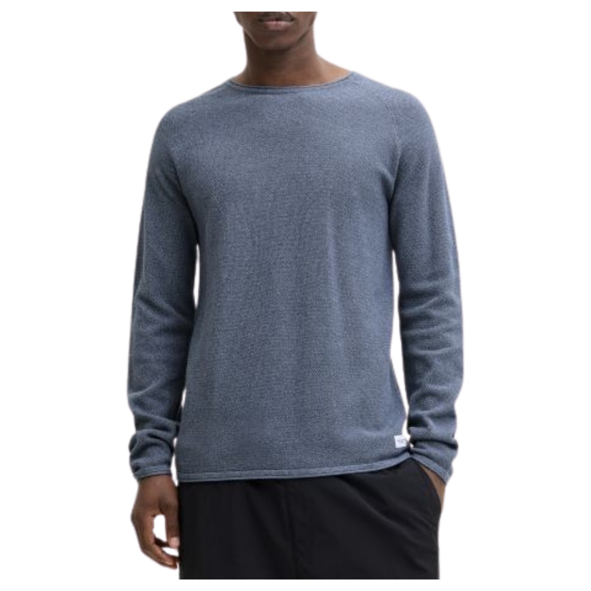 JACK & JONES Megztinis vyrams, Mėlyna, Ehill knit 2