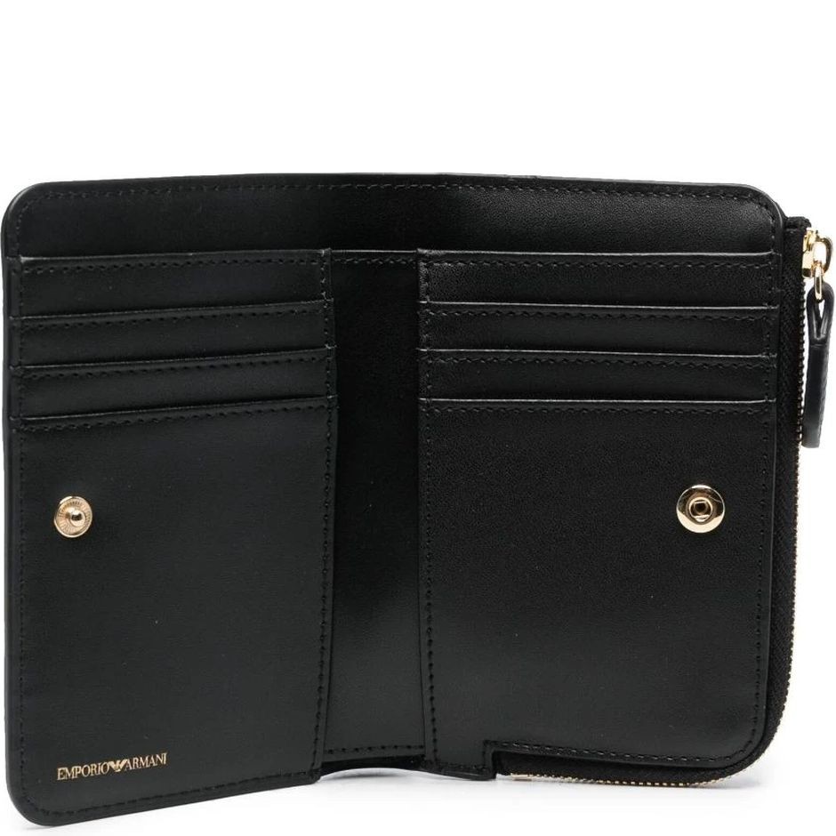 EMPORIO ARMANI Piniginė moterims, Juoda, Card holder 3