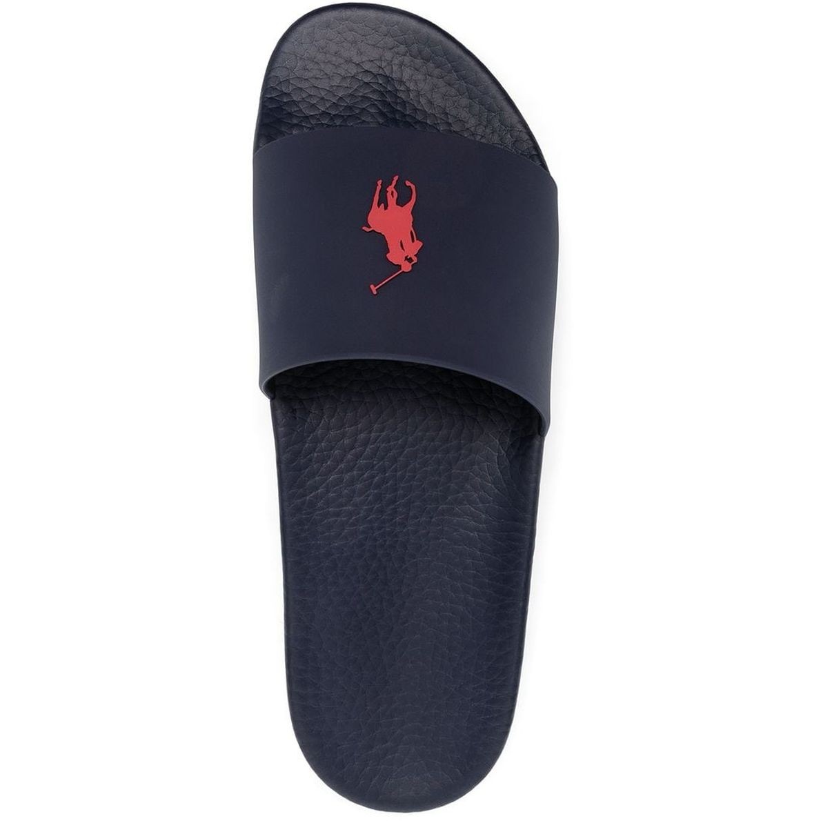 POLO RALPH LAUREN Pliažo šlepetės per pirštą vyrams, Mėlyna, Polo slide sandals 4