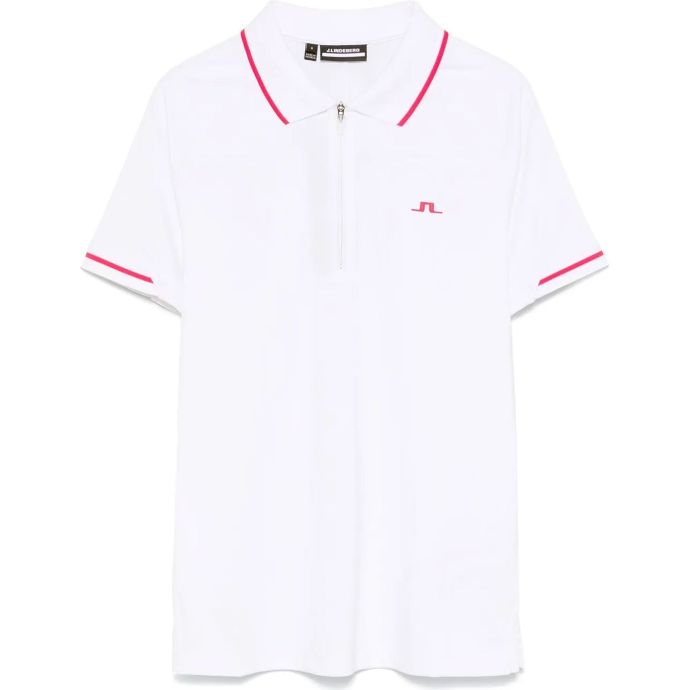 J.LINDEBERG Polo marškiniai trumpos rank. moterims, Balta, Lee polo