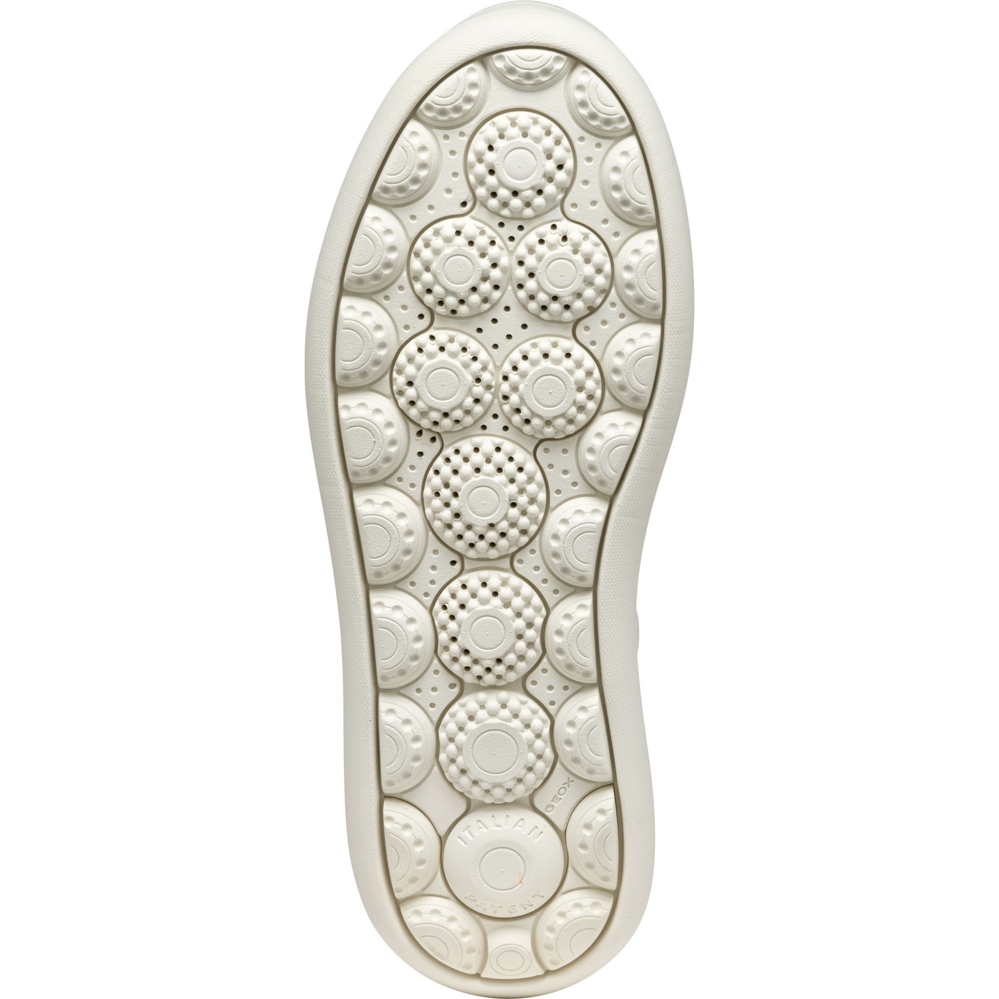 GEOX Laisvalaikio bateliai moterims, Balta, Spherica ecub leisure 3