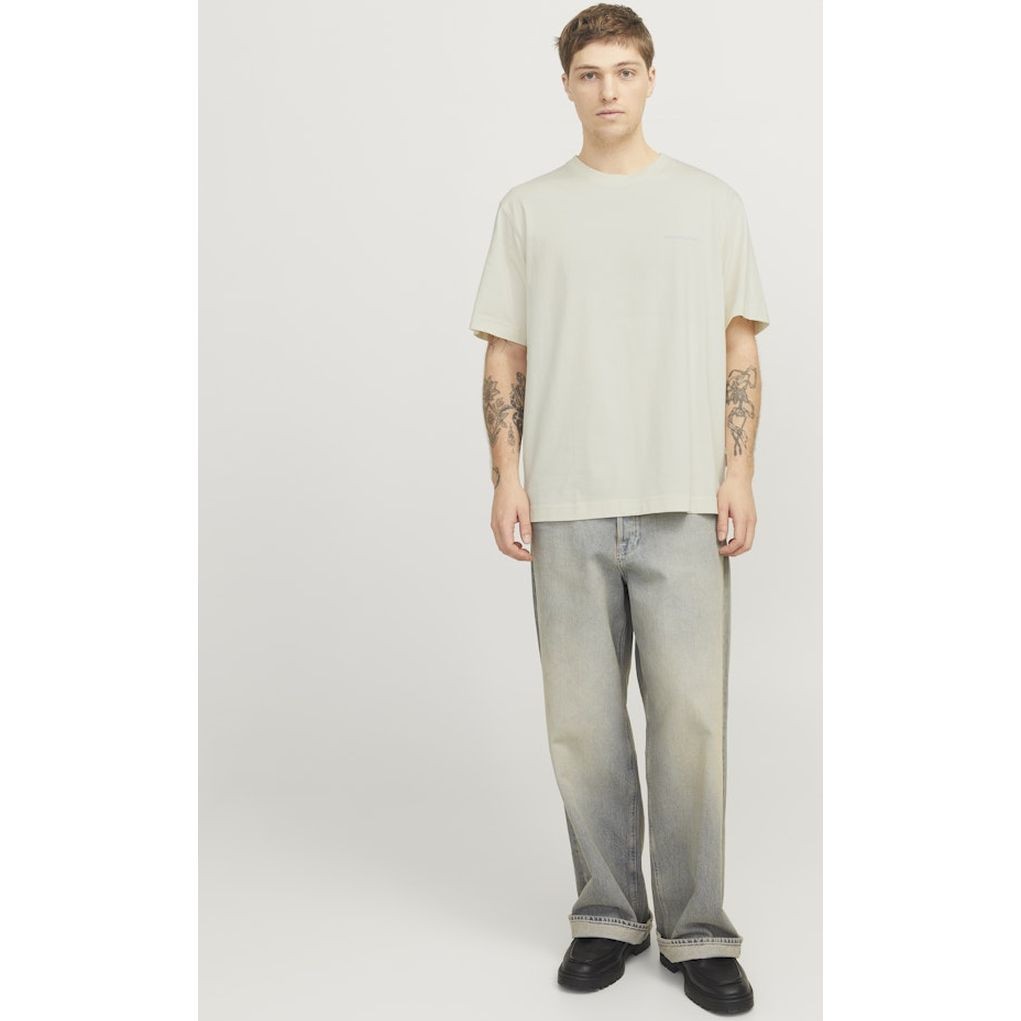 JACK & JONES Marškinėliai vyrams, Smėlio, Paros easter sketch tee 6