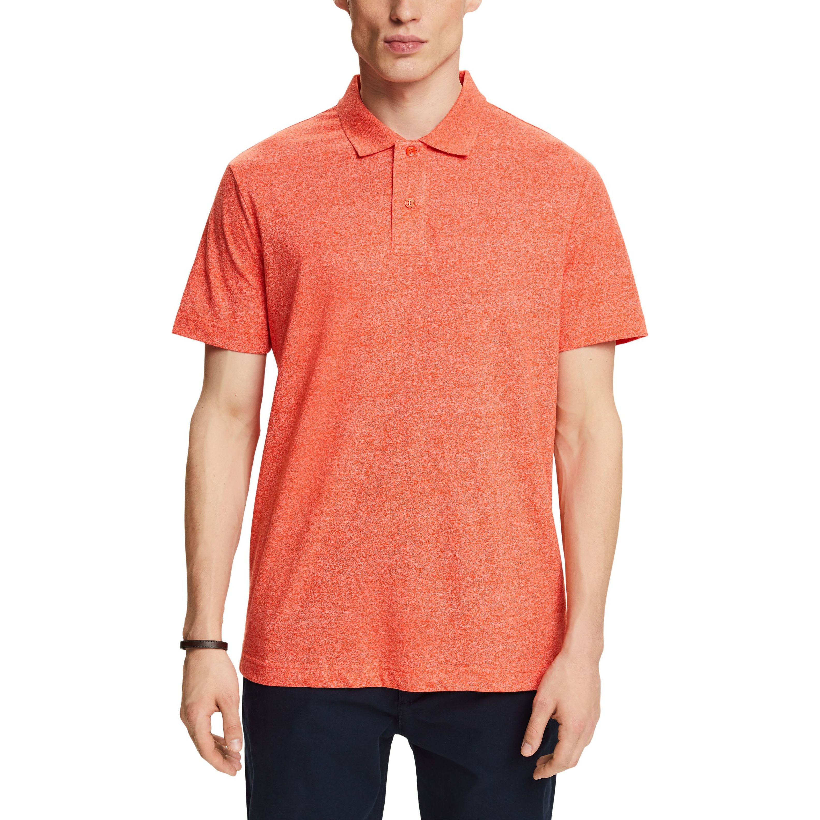ESPRIT Polo marškiniai trumpos rank. vyrams, Oranžinė, rcs grindle Polo short 2