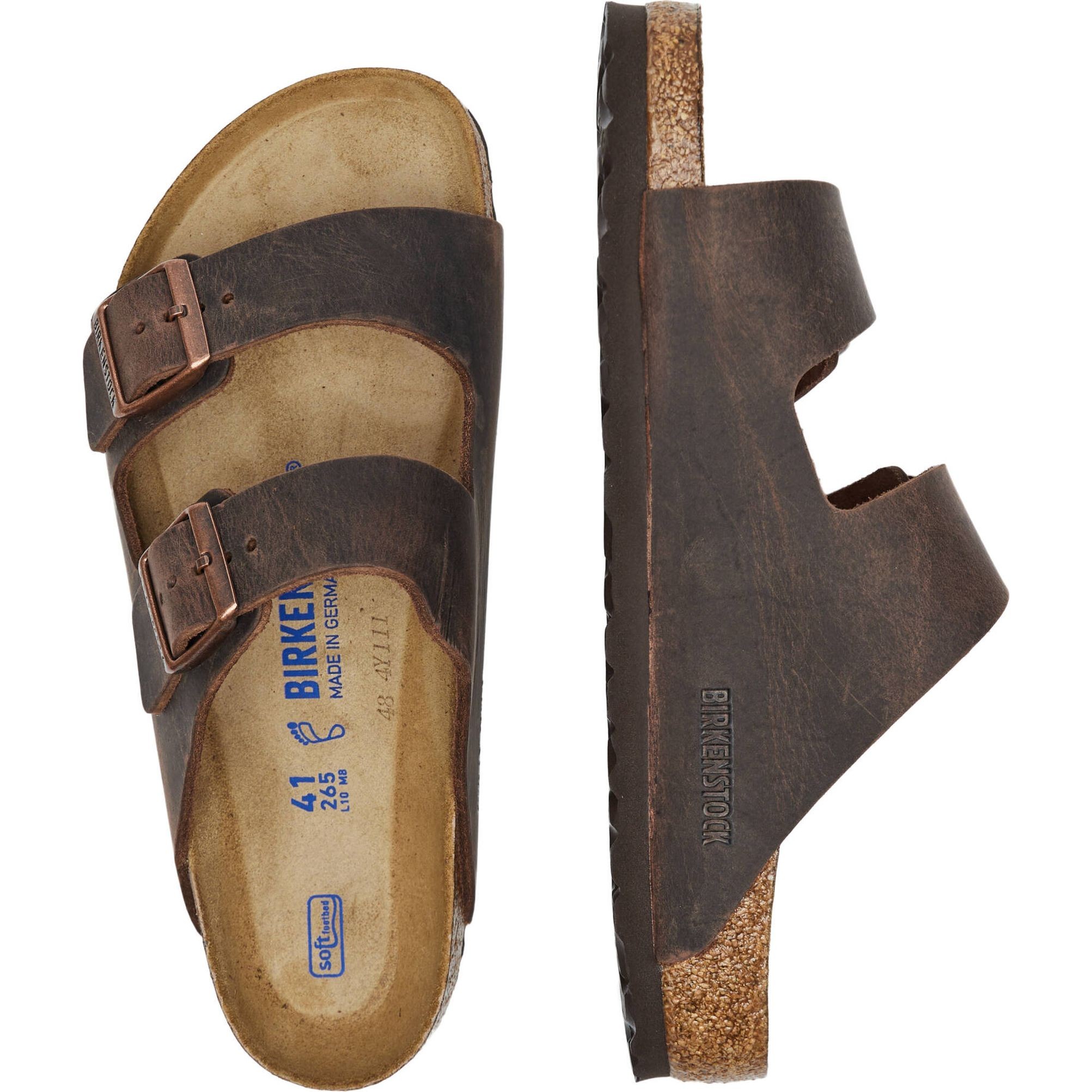 BIRKENSTOCK Šlepetės, Ruda, Arizona slippers 3