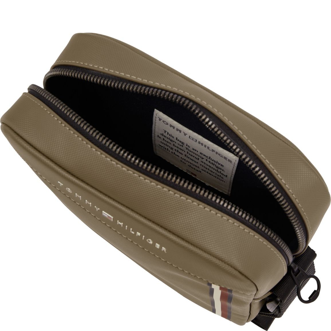 TOMMY HILFIGER Rankinė per petį vyrams, Ruda, Pique mini reporter 4