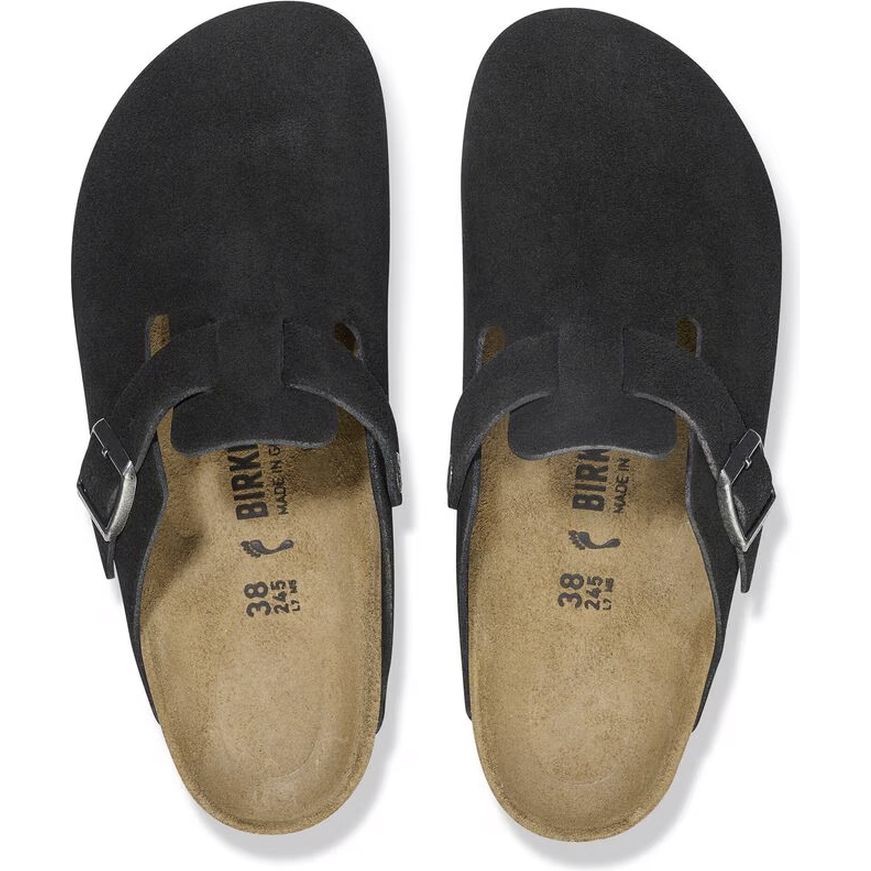 BIRKENSTOCK Šlepetės, Juoda, Boston slippers 3