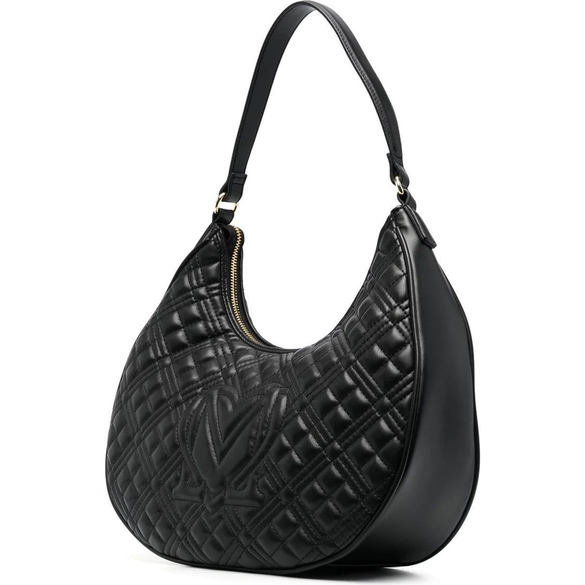 LOVE MOSCHINO Rankinė per petį moterims, Juoda, Top handle shoulder bag 2