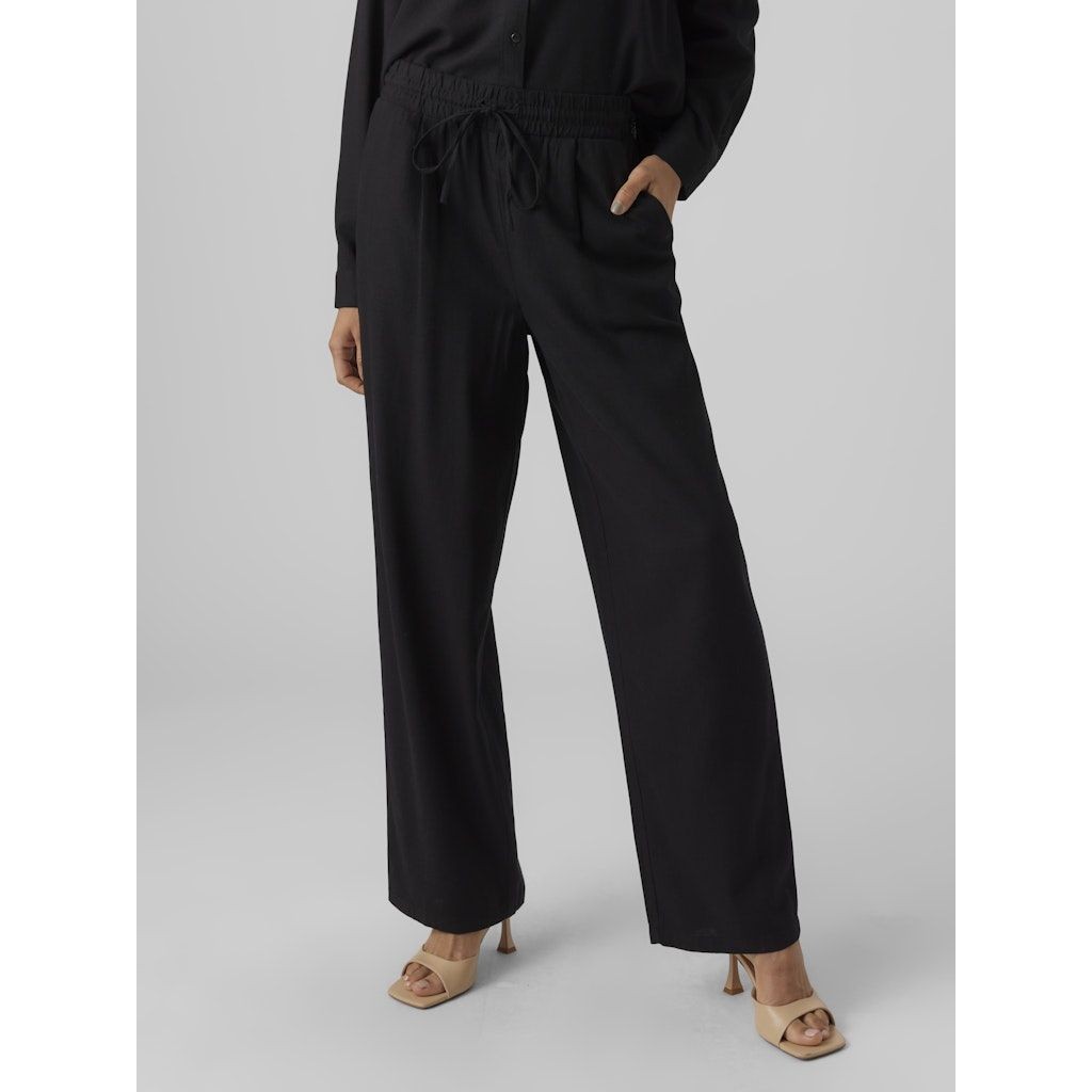 VERO MODA Kelnės moterims, Juoda, Vmjesmilo pants 4