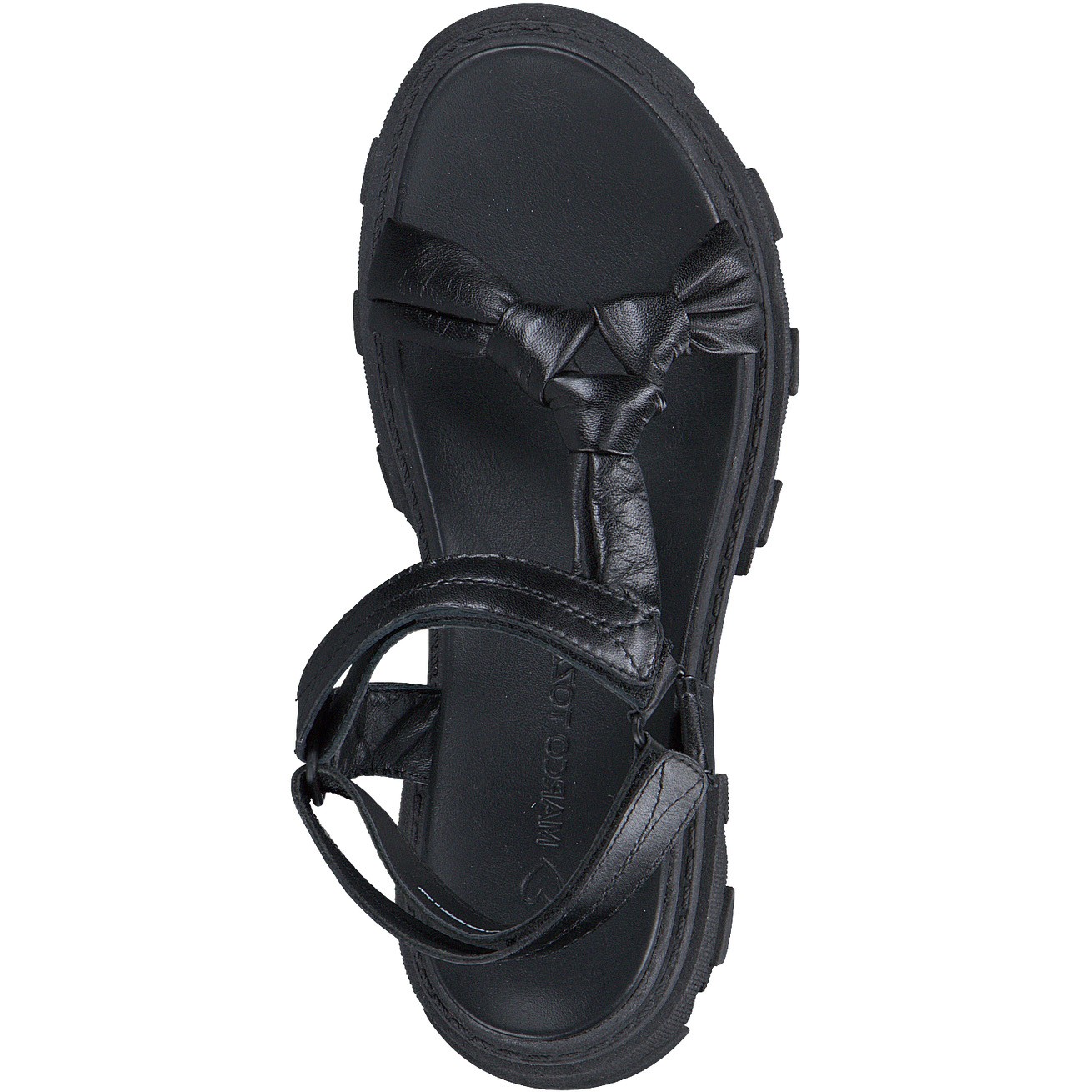 MARCO TOZZI Basutės moterims, Juoda, SANDALS 4