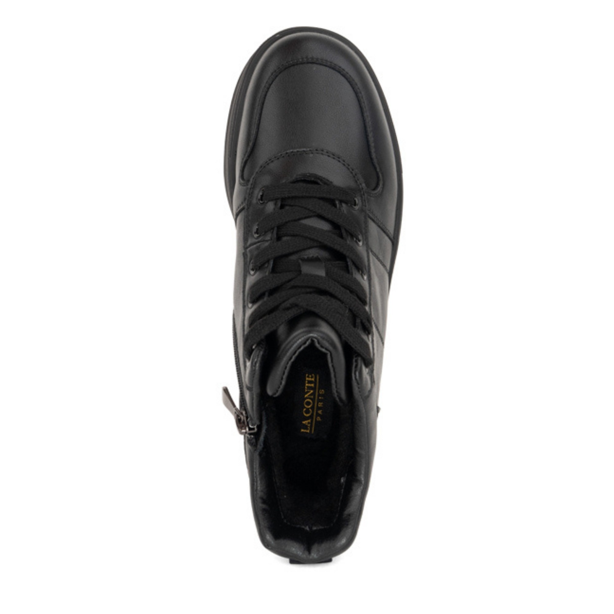 LA CONTE Pašiltinti aulinukai moterims, Juoda, Wm booties 4