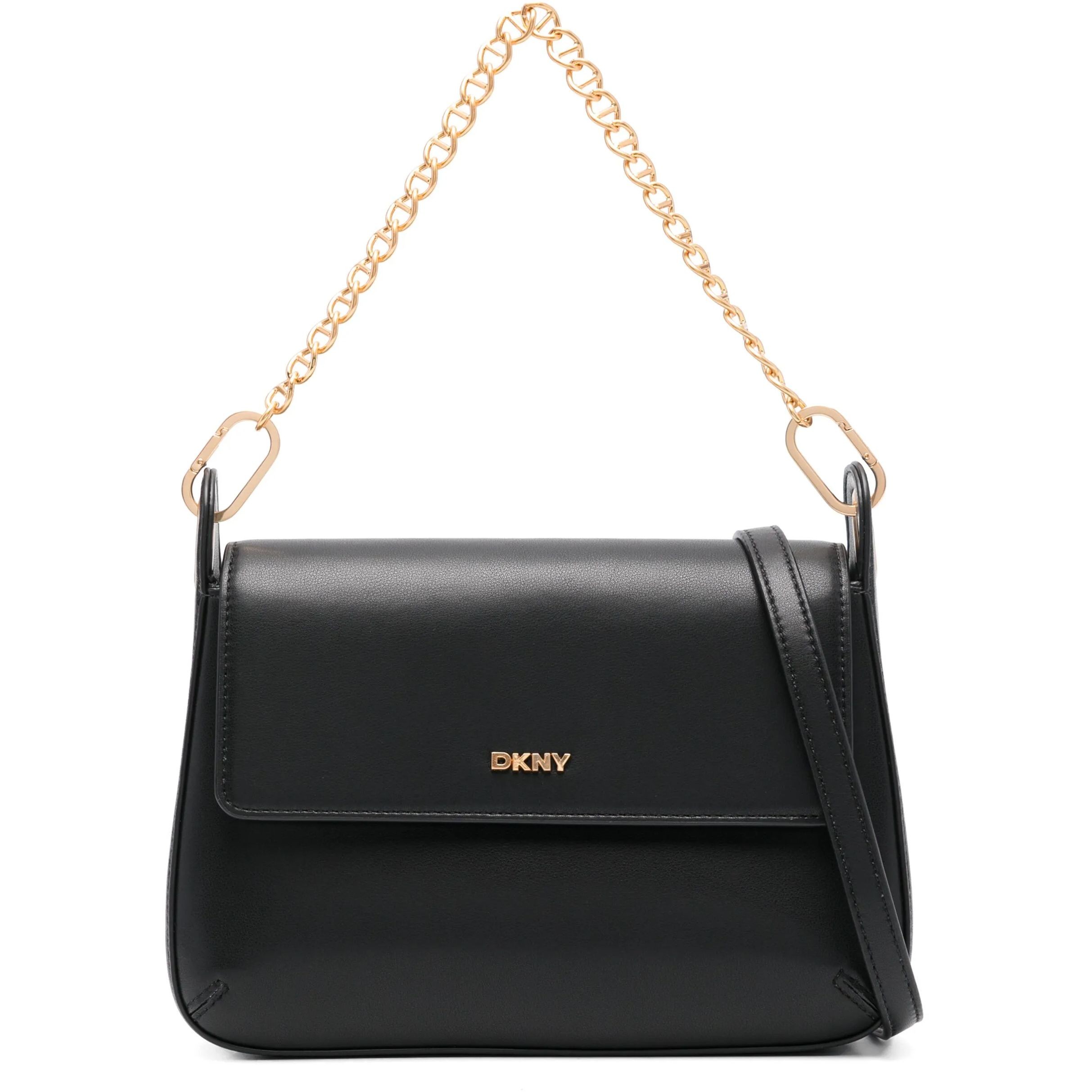 DKNY Rankinė per petį moterims, Juoda, Belen flap crossbody 1