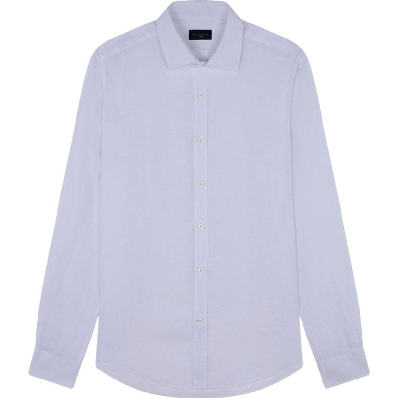 PAUL&SHARK Marškiniai ilgomis rankovėmis vyrams, Balta, linen shirt