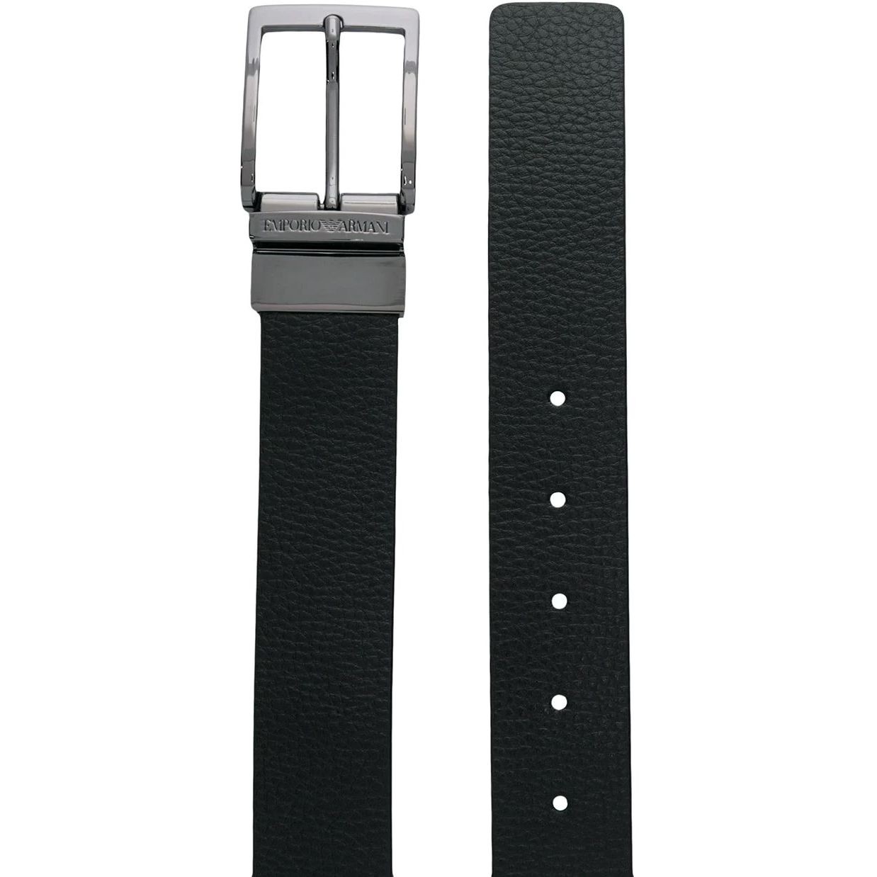 EMPORIO ARMANI Diržas vyrams, Juoda, Tongue belt 2