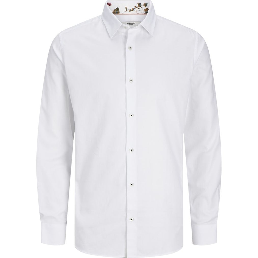 JACK & JONES Marškiniai vyrams, Balta, JPRBLANORDIC FLORES