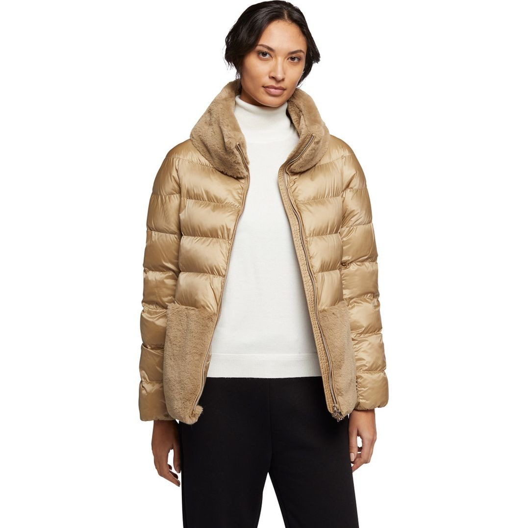 GEOX Striukė moterims, Smėlio, Desya jackets 6