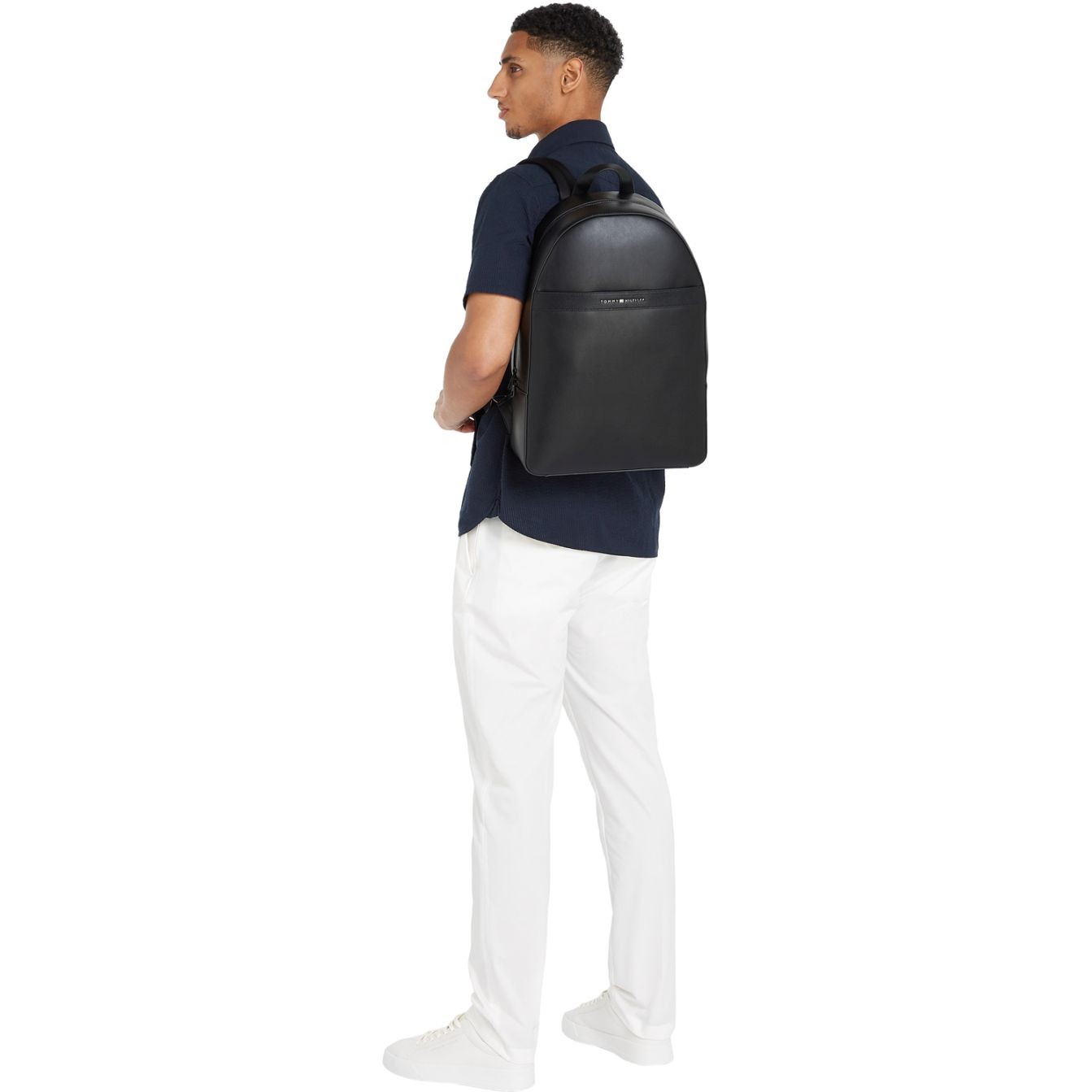 TOMMY HILFIGER Kuprinė vyrams, Juoda, Corp backpack 5