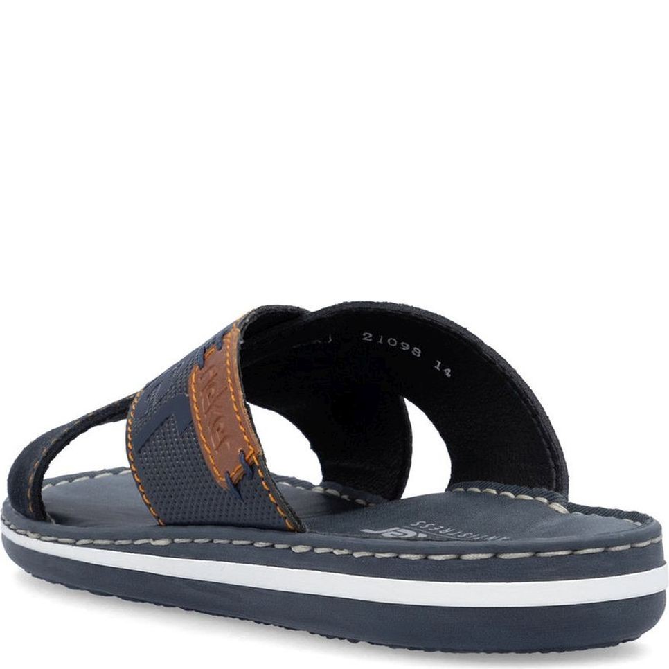 RIEKER Šlepetės vyrams, Mėlyna 4