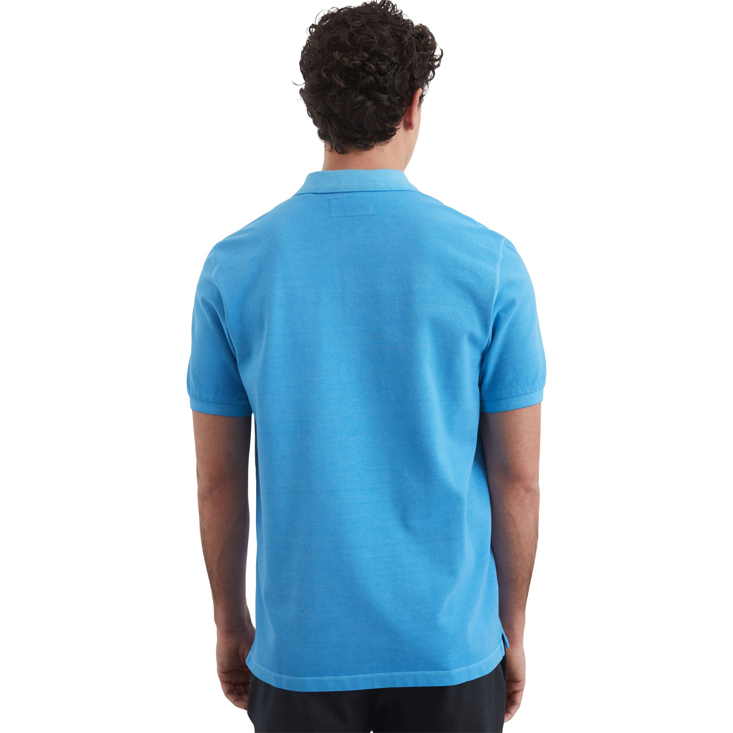 MARC O'POLO Polo marškiniai trumpos rank. vyrams, Mėlyna 3