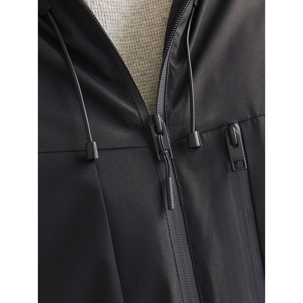 JACK & JONES Pūkinė striukė vyrams, Juoda, Payne parka jacket 3