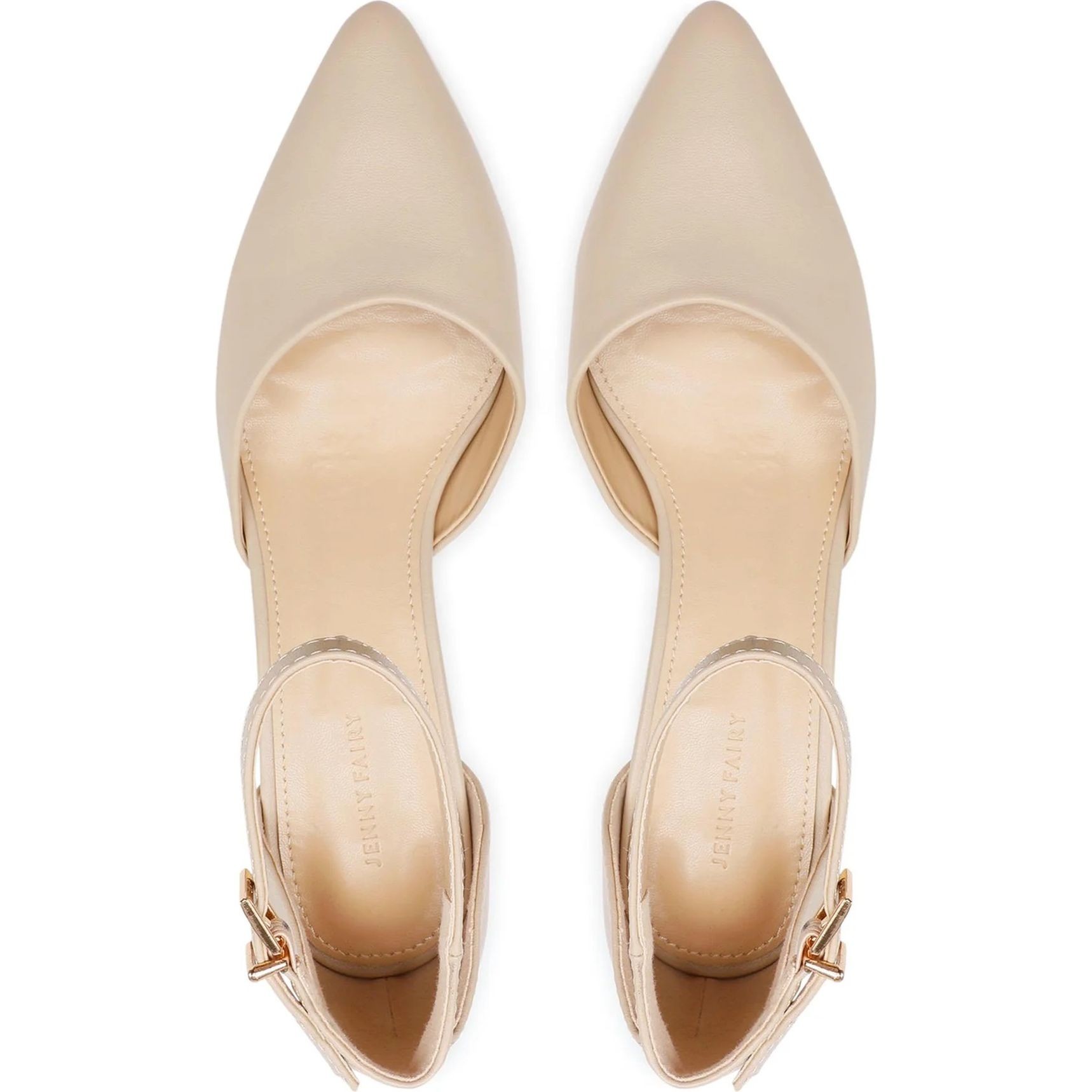 JENNY FAIRY Basutės moterims, Smėlio, SANDALS 4