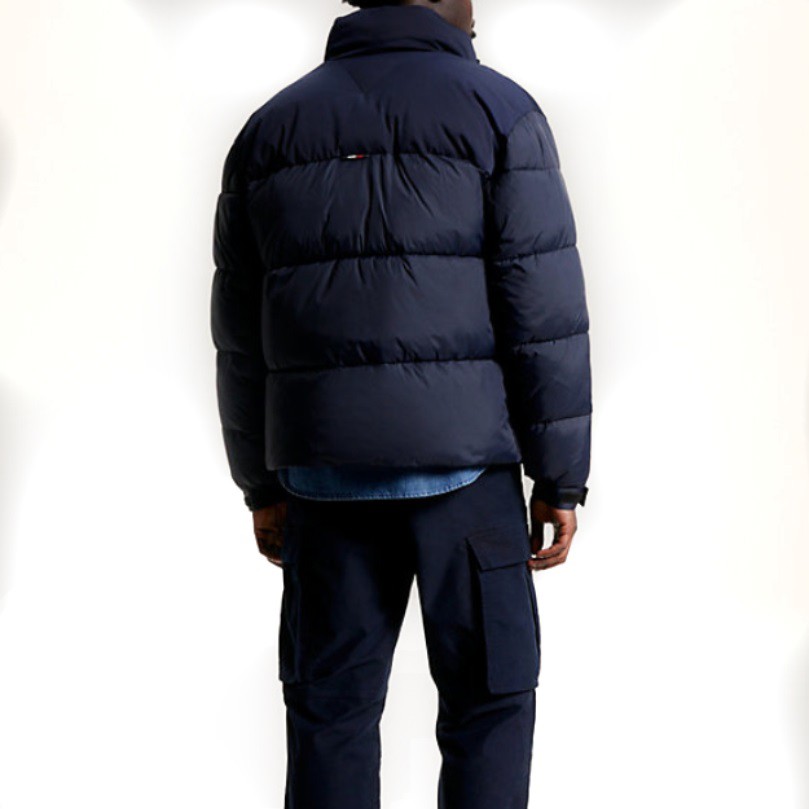 TOMMY HILFIGER Pūkinė striukė vyrams, Mėlyna, New york puffer jacket 3