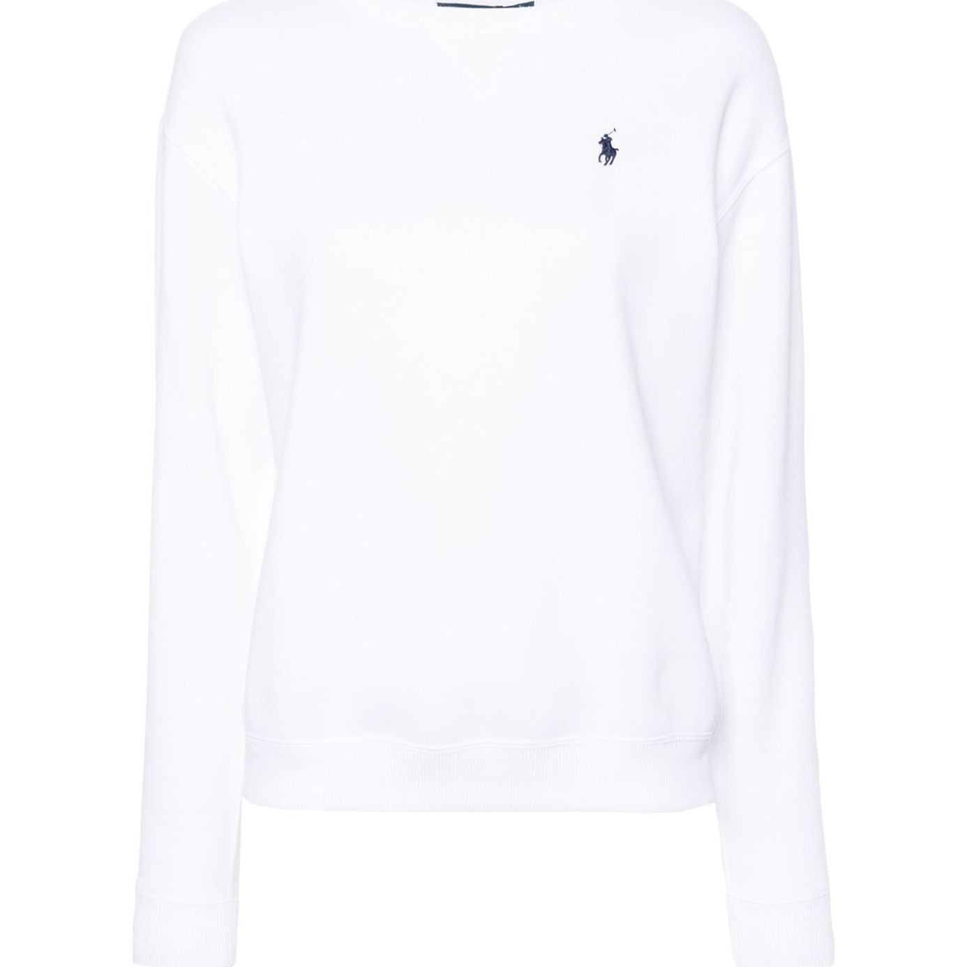 POLO RALPH LAUREN Sportinis nertinis moterims, Balta, Logo embroidered sweatshirt