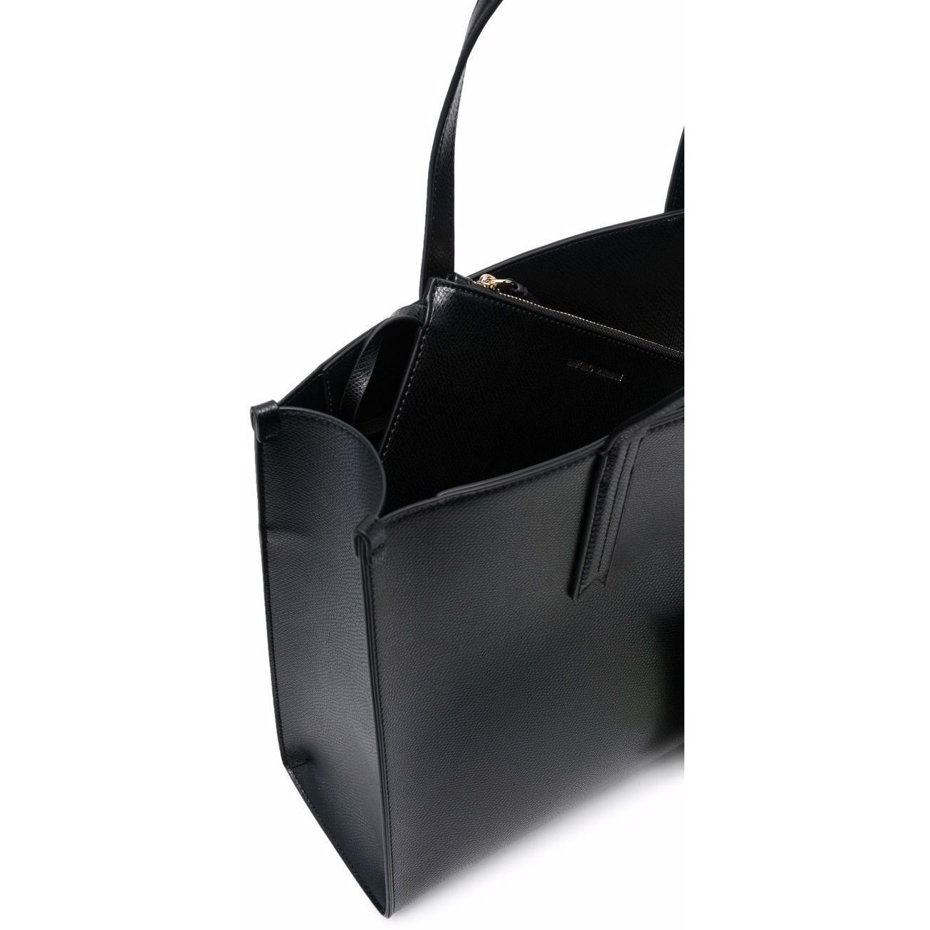 EMPORIO ARMANI Pirkinių krepšys moterims, Juoda, Shopping bag 4