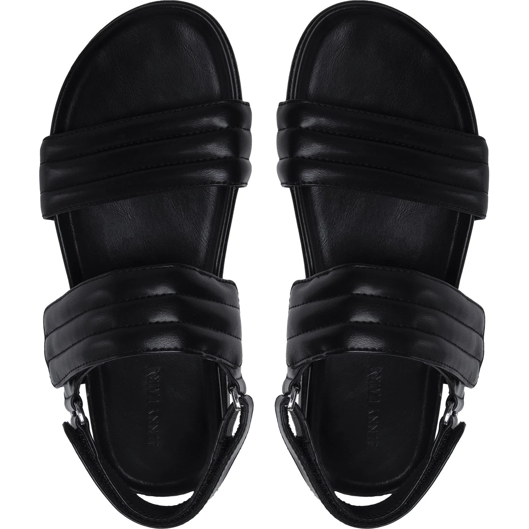 JENNY FAIRY Basutės moterims, Juoda, SANDALS 4